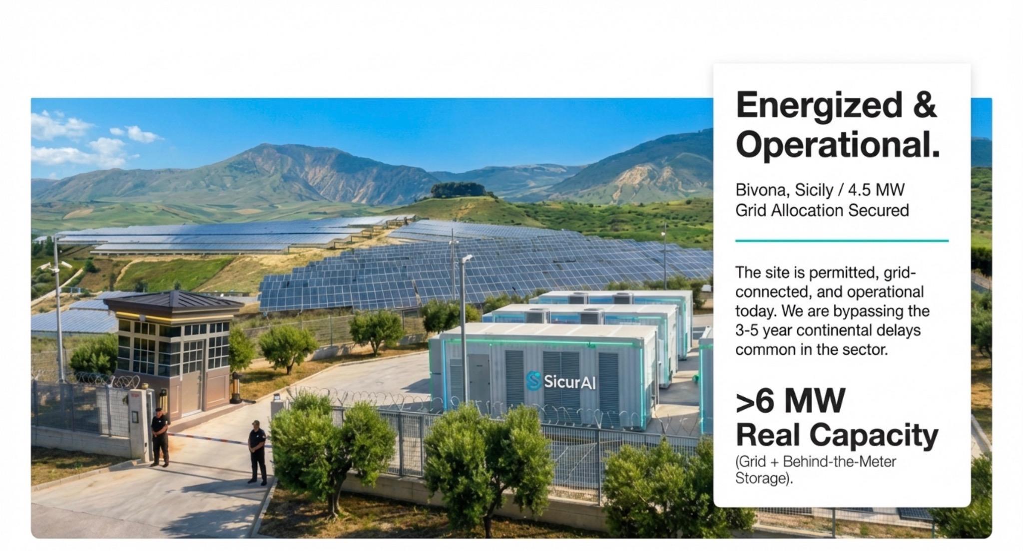 SicurAI campus in Bivona, Sicily